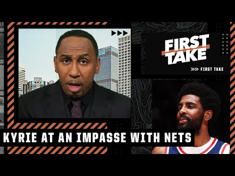 'HELL NO!' - Stephen A. wouldn't give Kyrie Irving a lengthy contract with the Nets | First Take