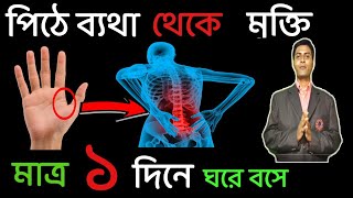 পিঠে ব্যাথা দূর করার উপায় | পিঠের ব্যথা কমানোর উপায় | পিঠে ব্যথার ব্যায়াম | pithe batha