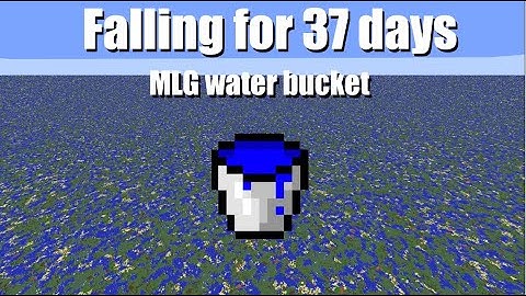 Falling 260 million blocks in minecraft!