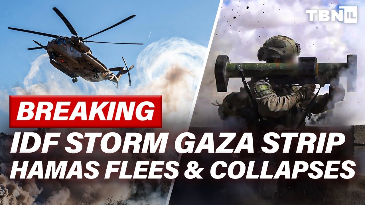 BREAKING: IDF STORM GAZA STRIP — HAMAS FLEES & COLLAPSES; Trump Pushes Syrian-Israel Peace Deal