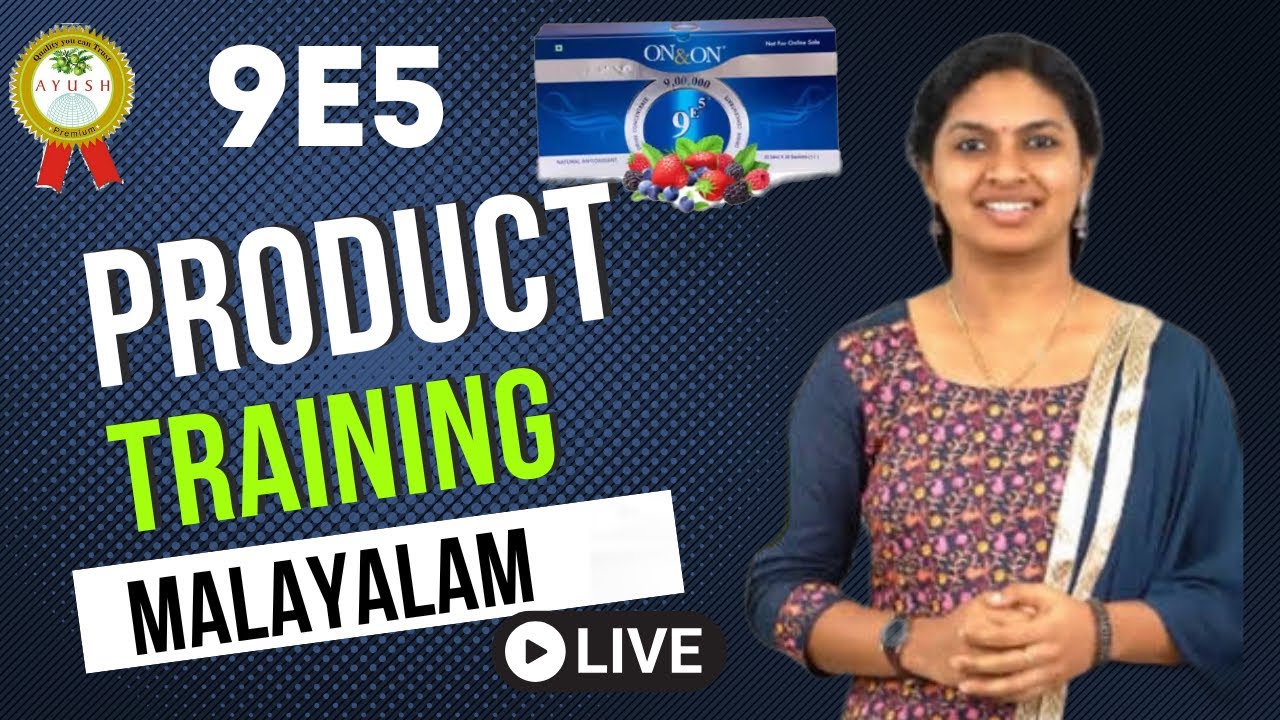 9e5  On&on | Malayalam | Dr Anjitha Elements | Live Training |kerala