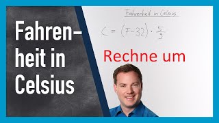 Fahrenheit in Celsius umrechnen
