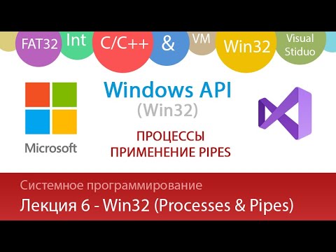 Лекция 6 - Win32 - Процессы, Pipes