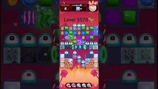 How to beat level 5570 of Candy Crush Saga @CandyCrush #5570 #games #viralshorts