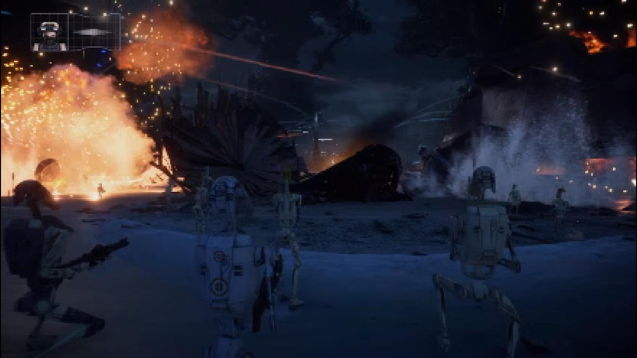 Star Wars Battlefront 2 Galactic Assault Kashyyyk *55 - YouTube