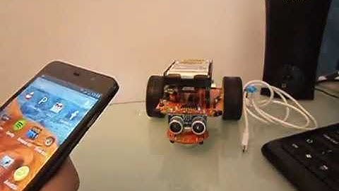 Pi2Go Android App Sensor Reading