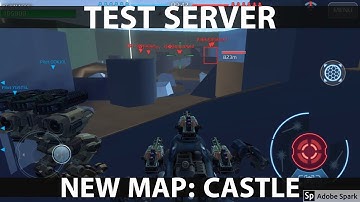 War Robots Test Server 3.7 Gameplay: New Map Castle & Rebalance - WR