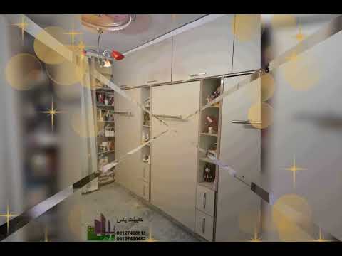 تخت خواب تاشو و کمد دیواری همراه