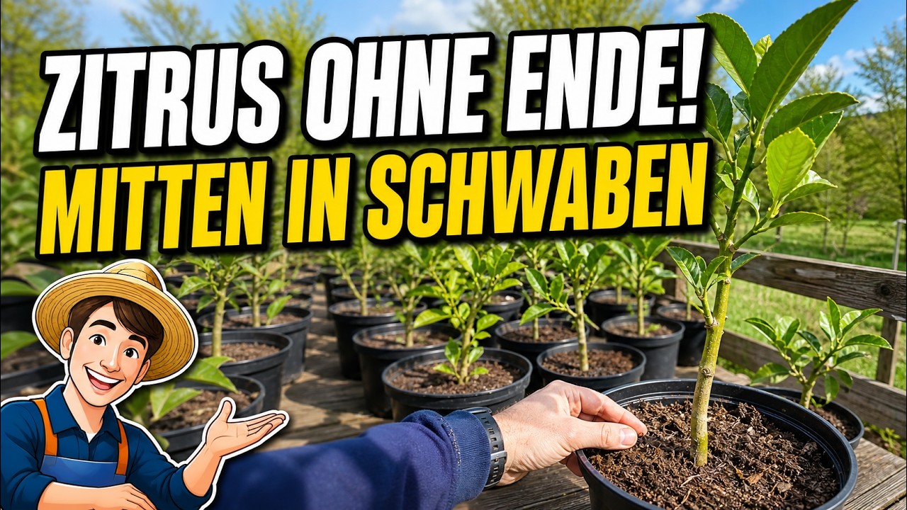 Zitrusgarten im Schwabenland – Zitronen bis zum Horizont