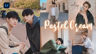How To Edit Pastel Cream Lightroom Preset  Mobile Tutorial Free Dng  Pastel Preset