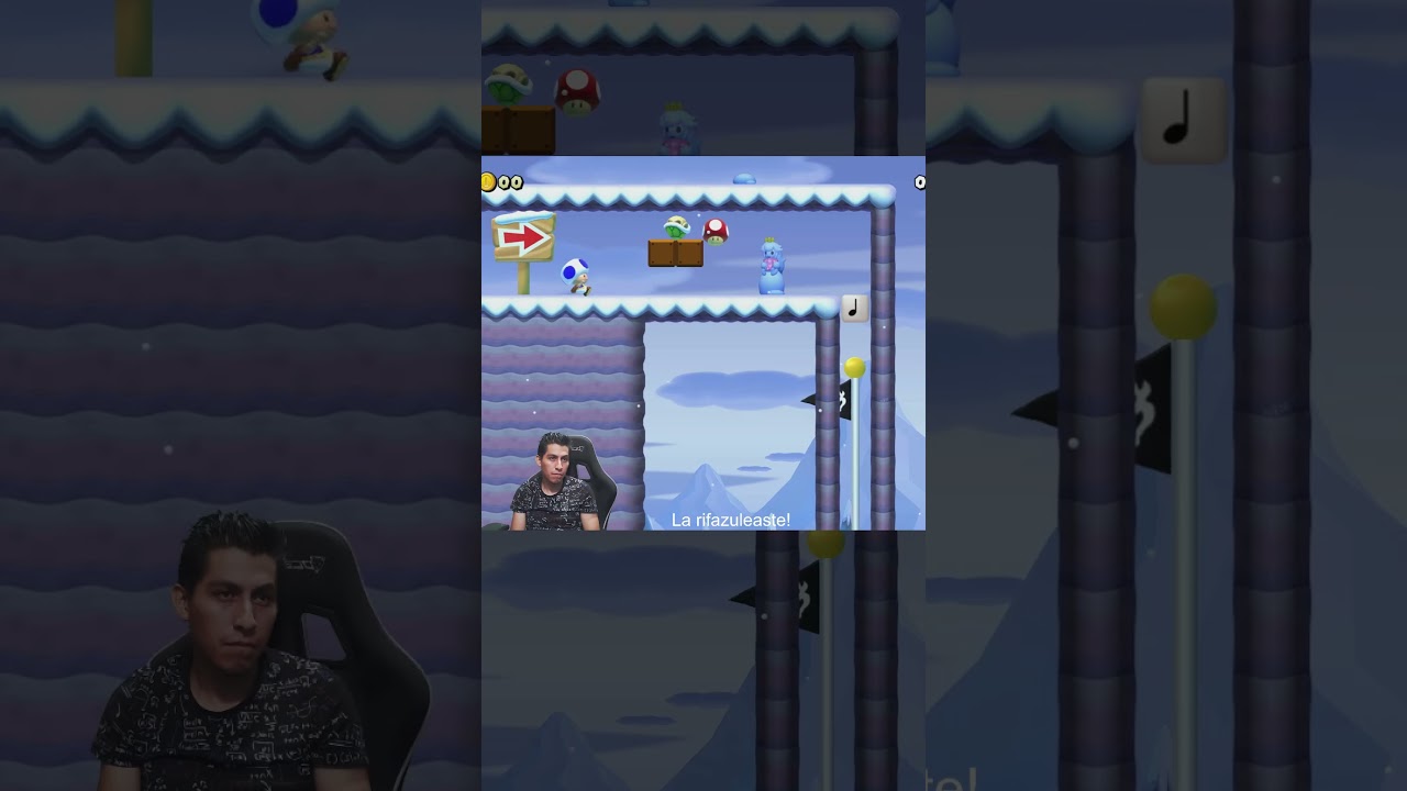 IMPOSIBLE?? 🤔 | Nivel con GLITCH | SMM2 en español