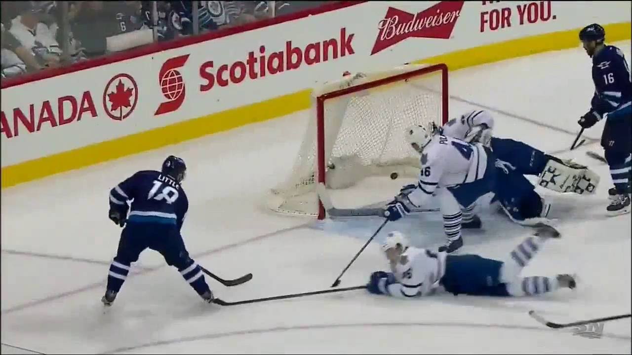 nhl hockey today Bryan Little 5-1 Goal vs Maple Leafs Dec 2 2015
