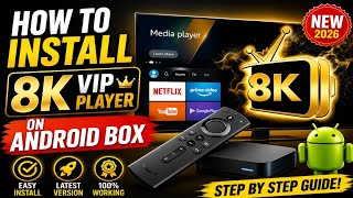 Install 8K VIP Player on Firestick (2026) | Step-by-Step Guide screenshot 5