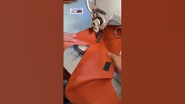 ráp chui thân trước túi xách màu cam rất đẹp luôn