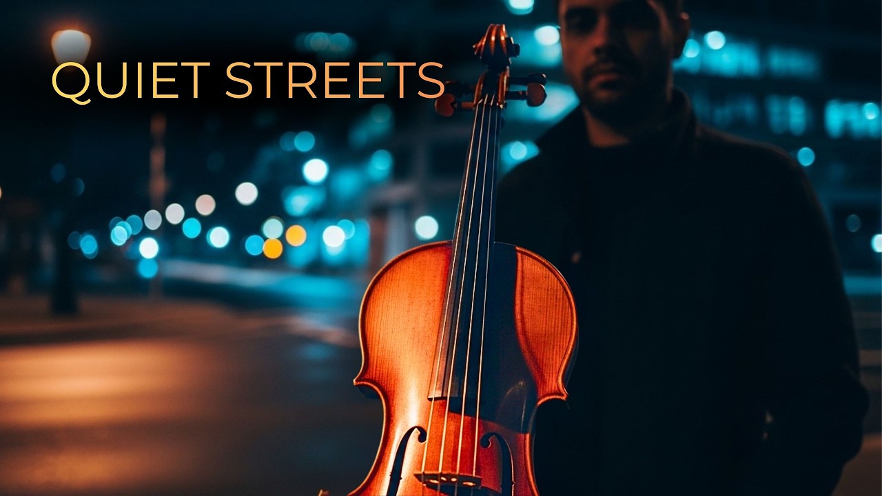 Lonely Urban Violin Lines — Quiet Late Night Music
