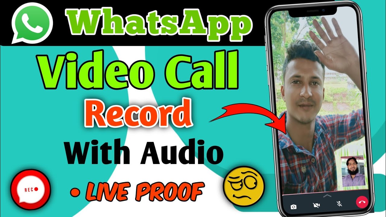 WhatsApp Video Call Record Kaise Kare With Audio How To Record