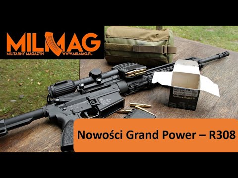 Nowości Grand Power - karabin samopowtarzalny R308 - YouTube