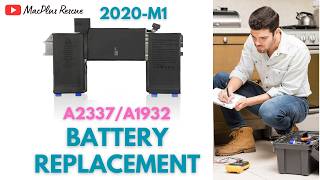 MacBook Air A2337/A1932 Battery Replacement | Step-by-Step Guide (M1 2020) 🔋#repair #delhi #apple