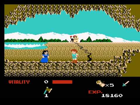 Dragon Buster NES (1st quest) - Live-stream