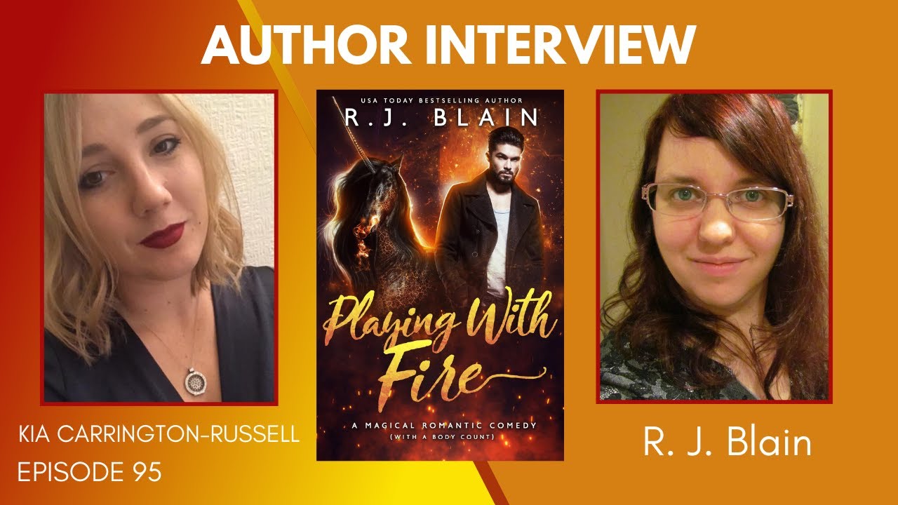 Author Interview R. J. Blain Patreon and dealing with pressure as an Author