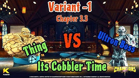 Thing melted Variant 1 Final Boss (Thing solo