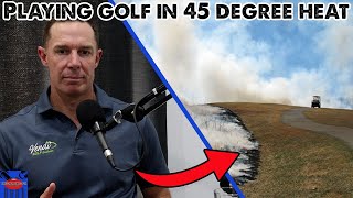 Steve Jones Hardest day on the Golf course he has ever experienced!