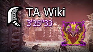 MHWI PC - Tempered Teostra - Great Sword - 3'25"33 (TA Wiki) screenshot 5