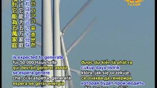 SAVE OUR PLANET - Offshore wind park powers German hopes for non-nuclear future
