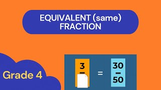 Equivalent (SAME) Fraction | Equal to Math