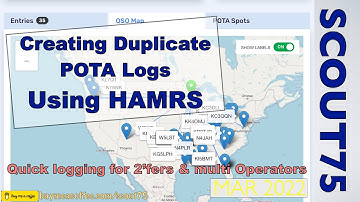 Creating Duplicate POTA Logs Using HAMRS