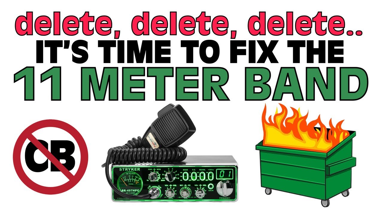 Пришло время починить 11-метровый диапазон и CB-радио