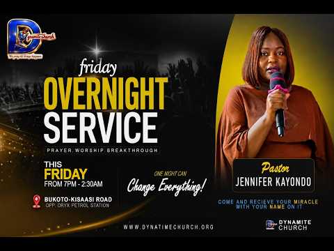 DYAMITECHURCH  || FRIDAY  0VERNIGHT ||  07.10.2026