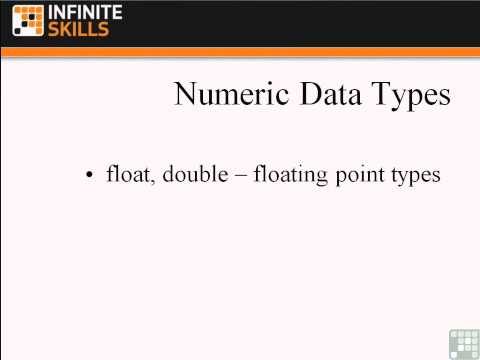 04 02 Data Types   int, double