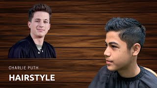 Charlie Puth Hairstyle