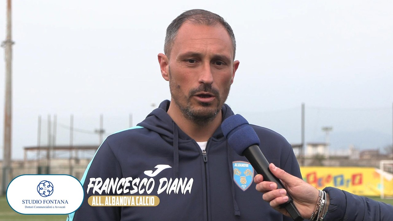 ⚽️ Frattese 1928 vs Albanova 0️⃣- 2️⃣🎤 Intervista post partita con mister Francesco Diana
