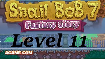 Snail Bob 7: Fantasy Story - Walkthrough Level 11