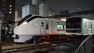 台風6号が落ち着き明日の運行準備2️⃣ E657系の回送💨 今度は北上…ドコに行くのかな?