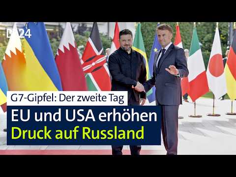 G7-Gipfel: EU und USA erhöhen Druck auf Russland | BR24