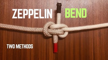 Very useful connecting knot, Zeppelin Bend knot