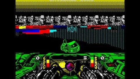 Space Racing 128k (2021) Walkthrough + Review, ZX Spectrum