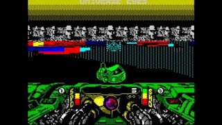 Space Racing 128k (2021) Walkthrough + Review, ZX Spectrum screenshot 2