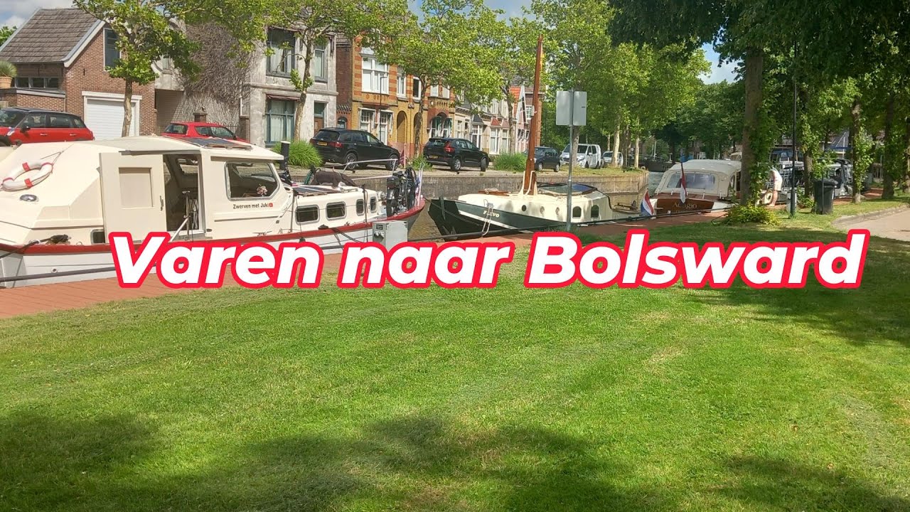Met de boot naar Bolsward, via de Boalserter Feart