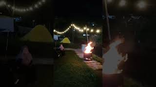 Terbit fajar di Tiris Pisan Village Bogor