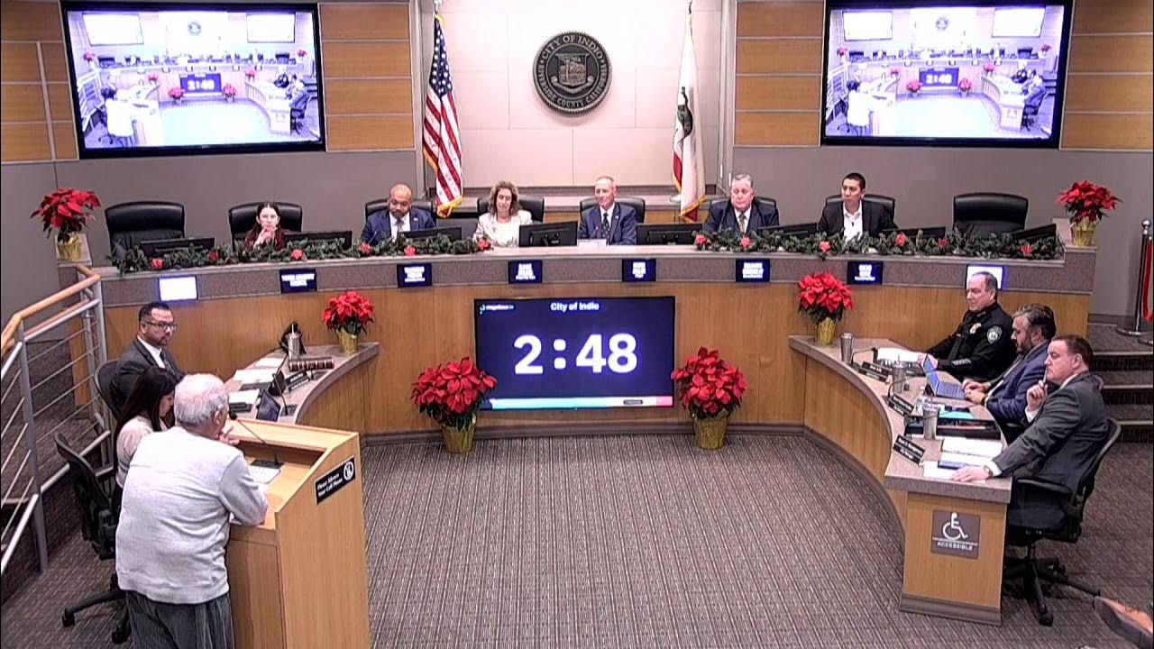 City council indio water authority 04 dec 2024 youtube
