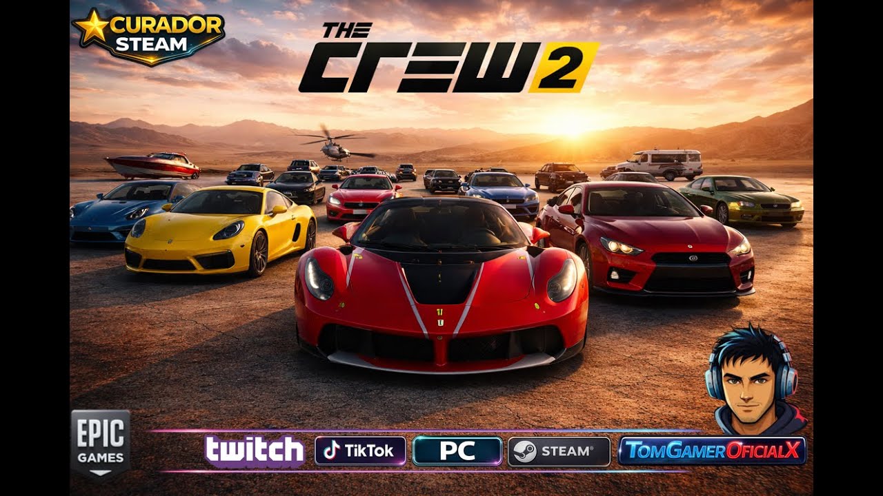 THE CREW 2 no PC | Gameplay Real + Primeiras Impressões (Ubisoft)