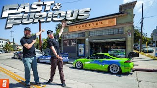 We Tour Fast \& Furious Locations in LA with our built Mitsubishi Eclipse GSX!