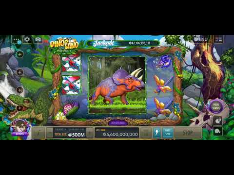 Pokerist Dino Land 500M per spin