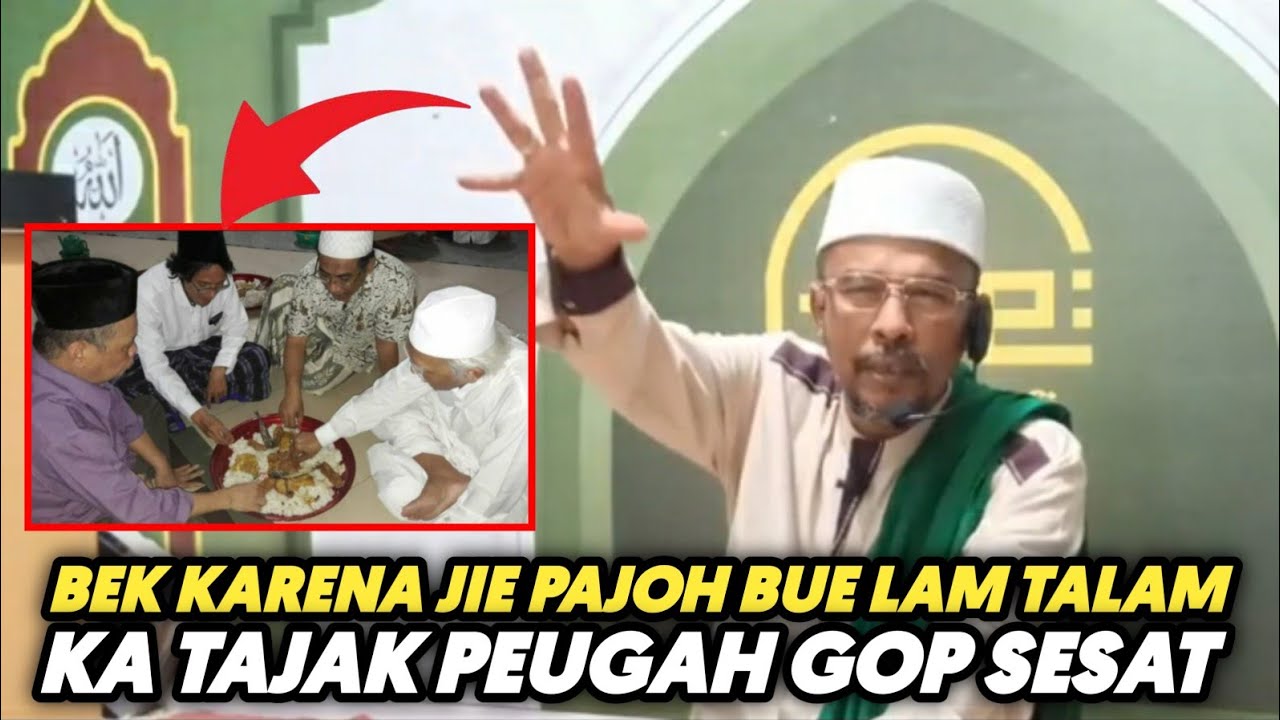 🔴 PENGAJIAN TERBARU BERSAMA TU BULQAINI TANJONGAN DI BALE TASTAFI ACEH