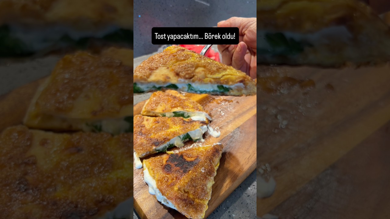 Lavaştan Pratik Kahvaltılık Börek Tarifi | Tost Yapacaktım, Börek Oldu!