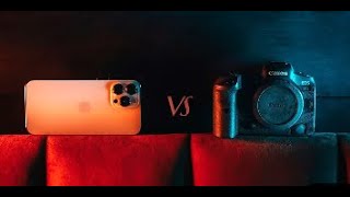 iPhone 13 Pro Max vs DSLR camera comparison with Canon700D